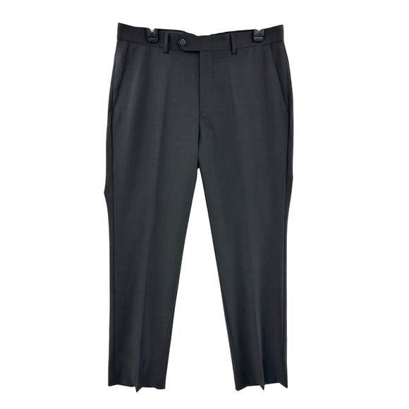 Bar III Mens Slim Fit Active Stretch Dark Gray Dress Pants 33x30 NWT - Picture 1 of 11
